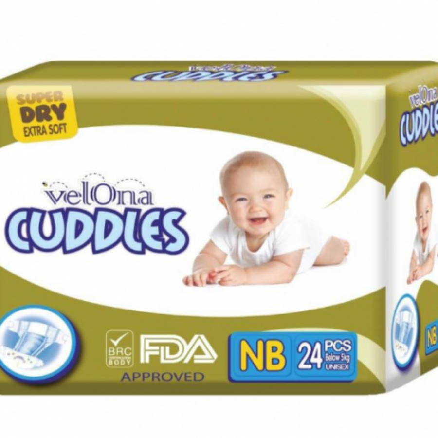 Mydoclk Velona Cuddles Classic Diaper Jumbo Pack New Born